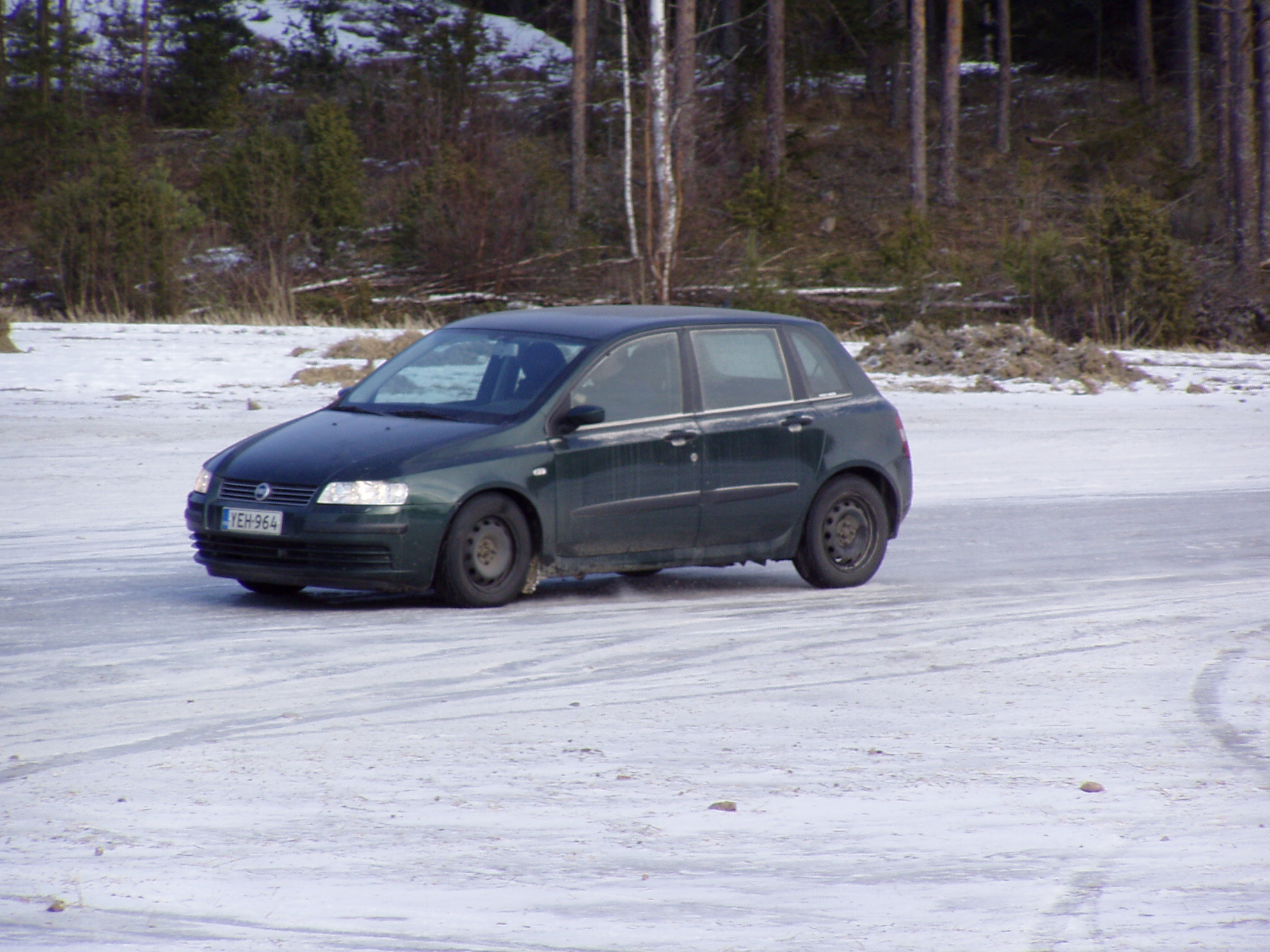 X-Treme talviajot 12.3.2005, Fiat Stilo Lumella