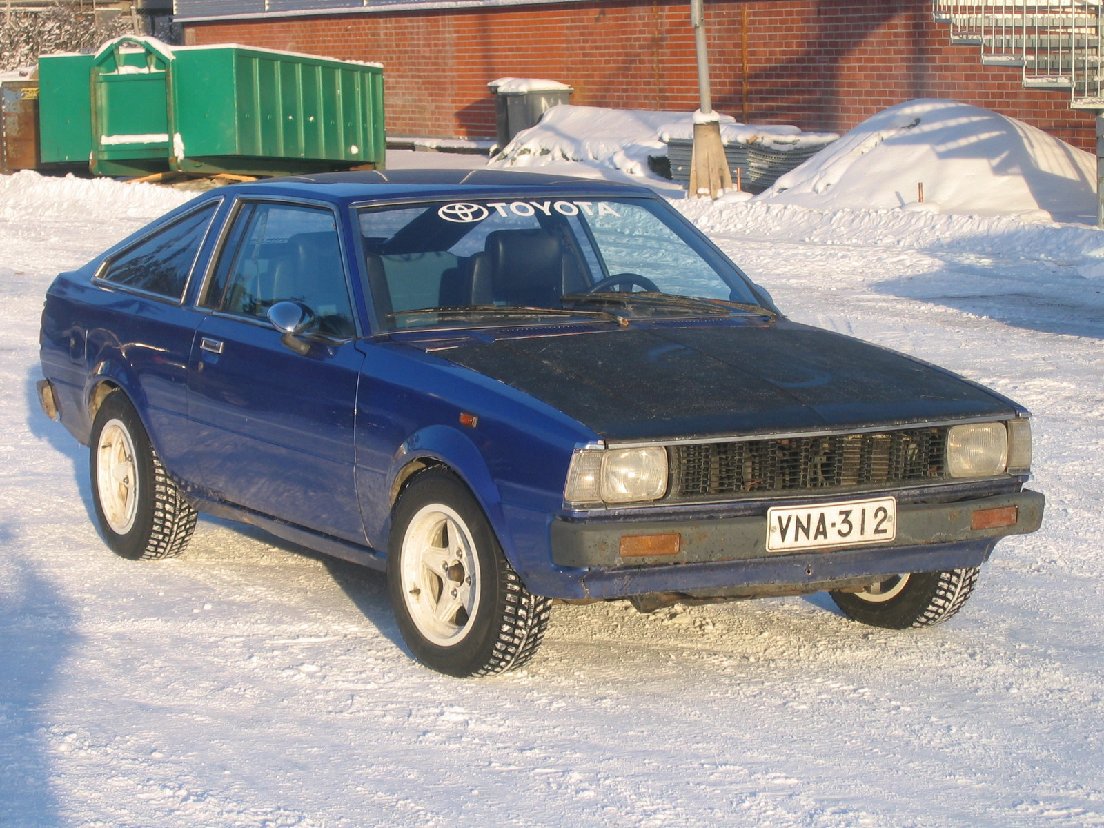 Toyota Corolla Coupe TE-71 4A-GE, Tallillta 25.01-06