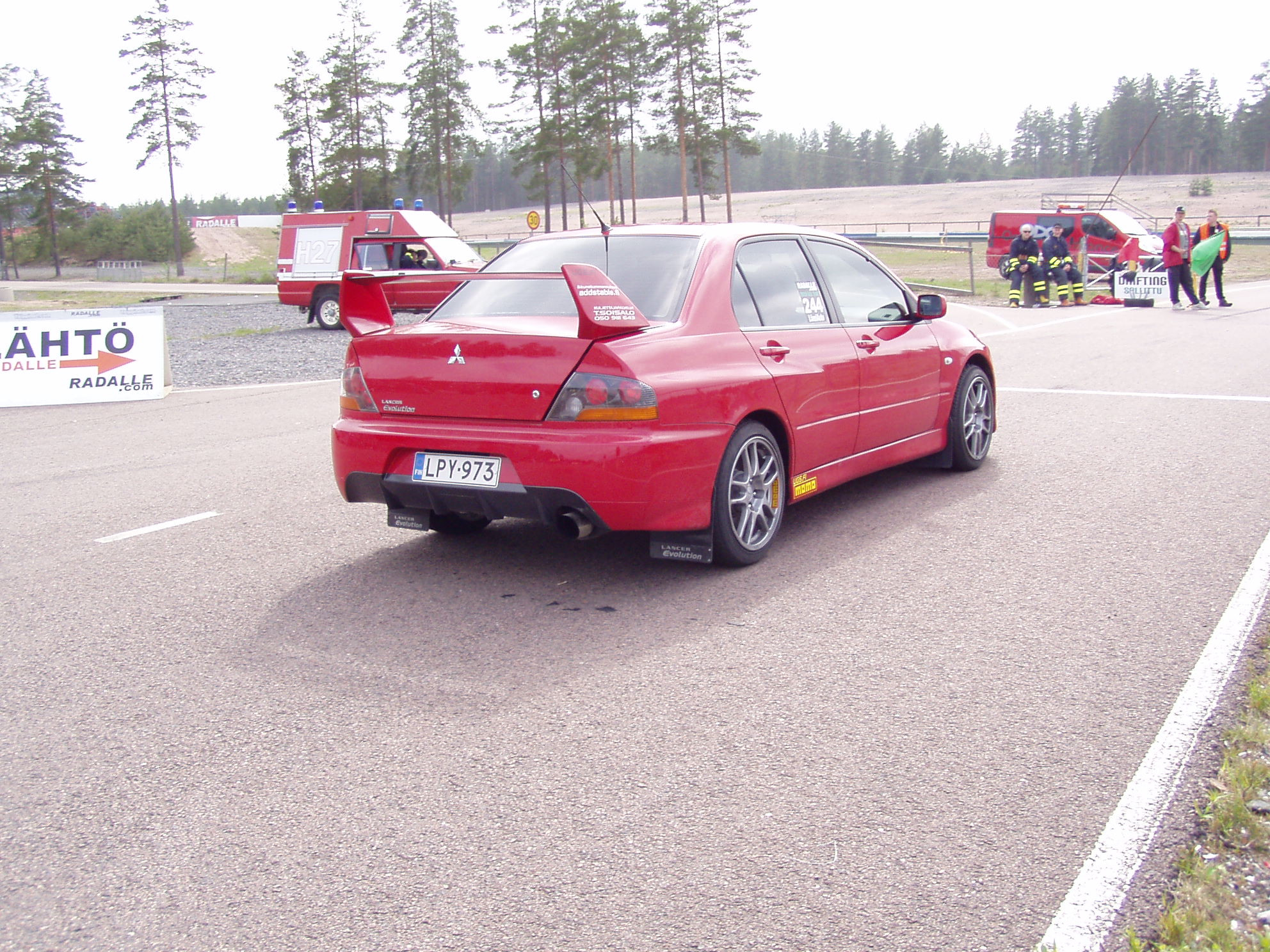 Radalle.com 26.5.2007 Alastaro, Mitsubishi Lancer Evolution