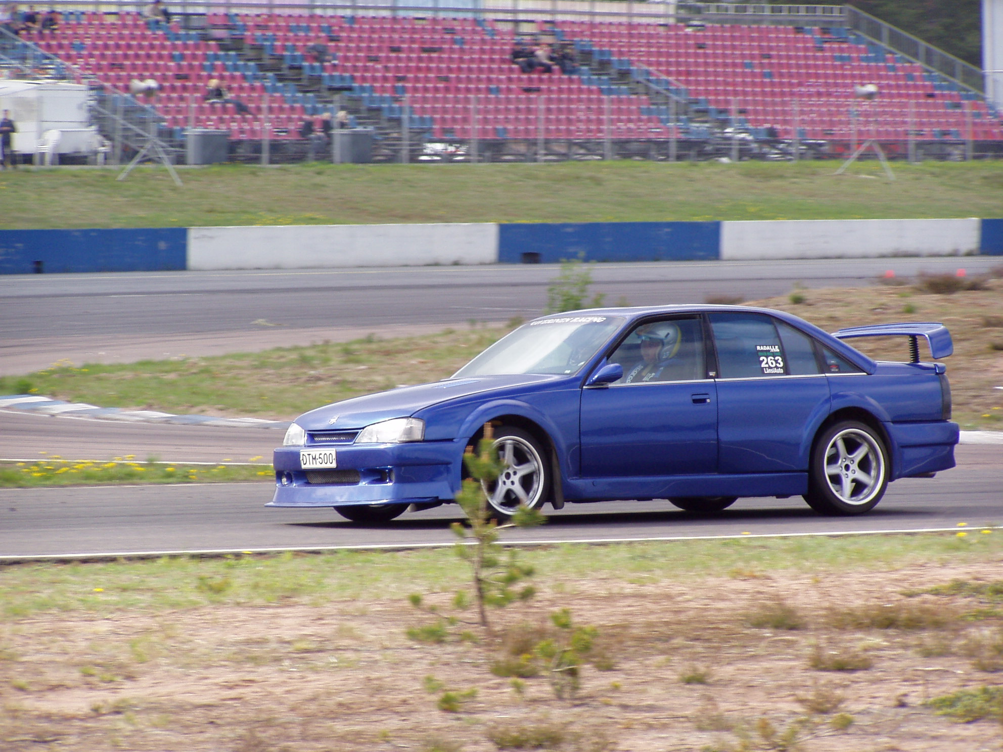 Radalle.com 26.5.2007 Alastaro, Opel Omega, DTM-500, sininen