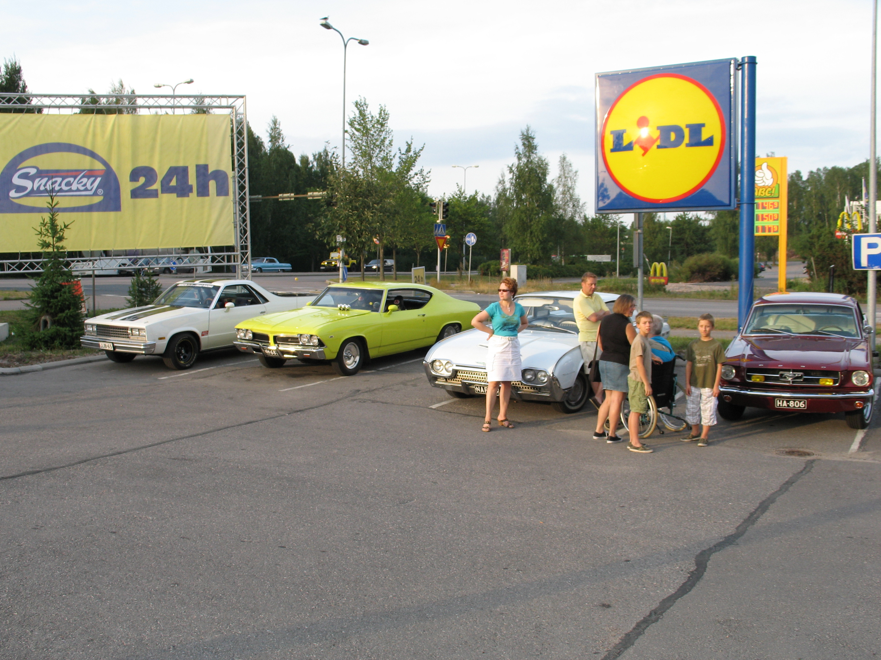 Snacky cruising Niittykumpu 13.8.2010