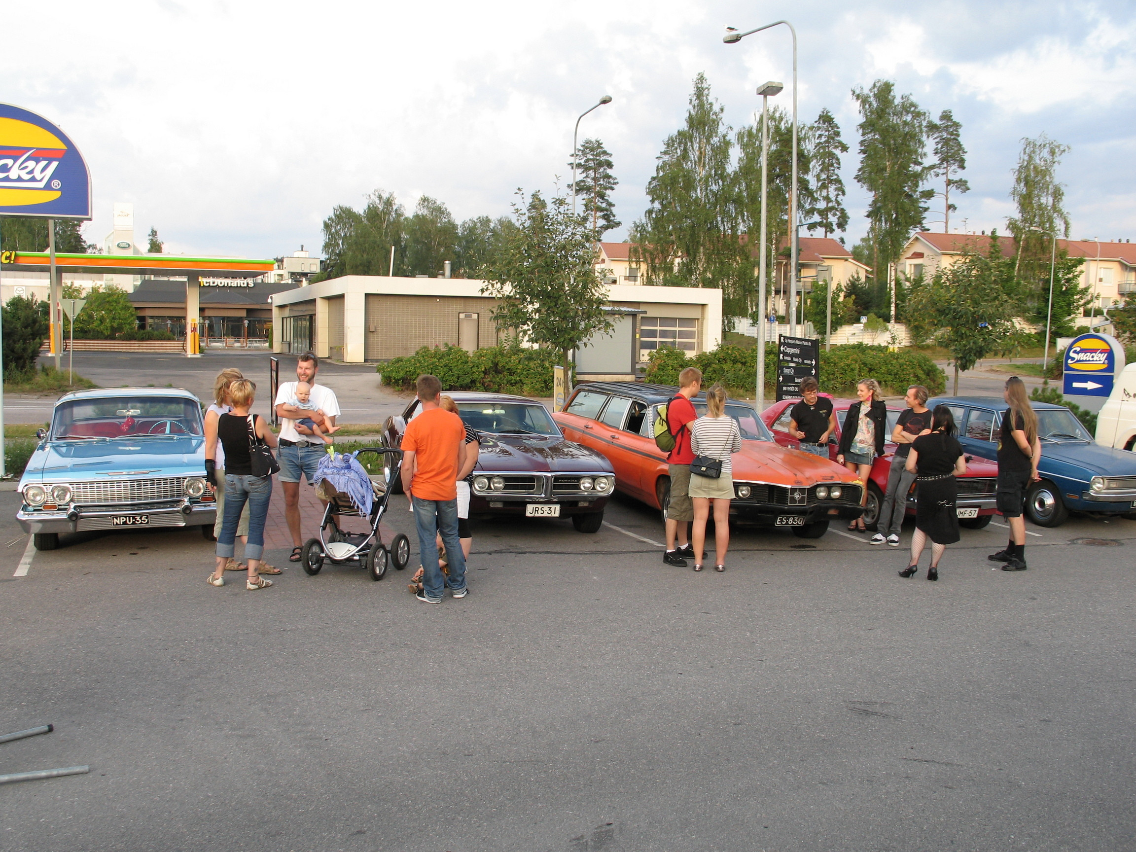 Snacky cruising Niittykumpu 13.8.2010