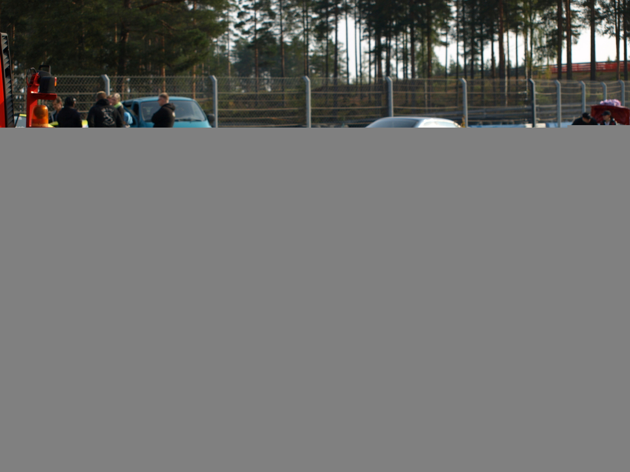 OCF Luisukunkku ja sprinttikunkku 2010 Kouvola, Harmaa Opel Ascona